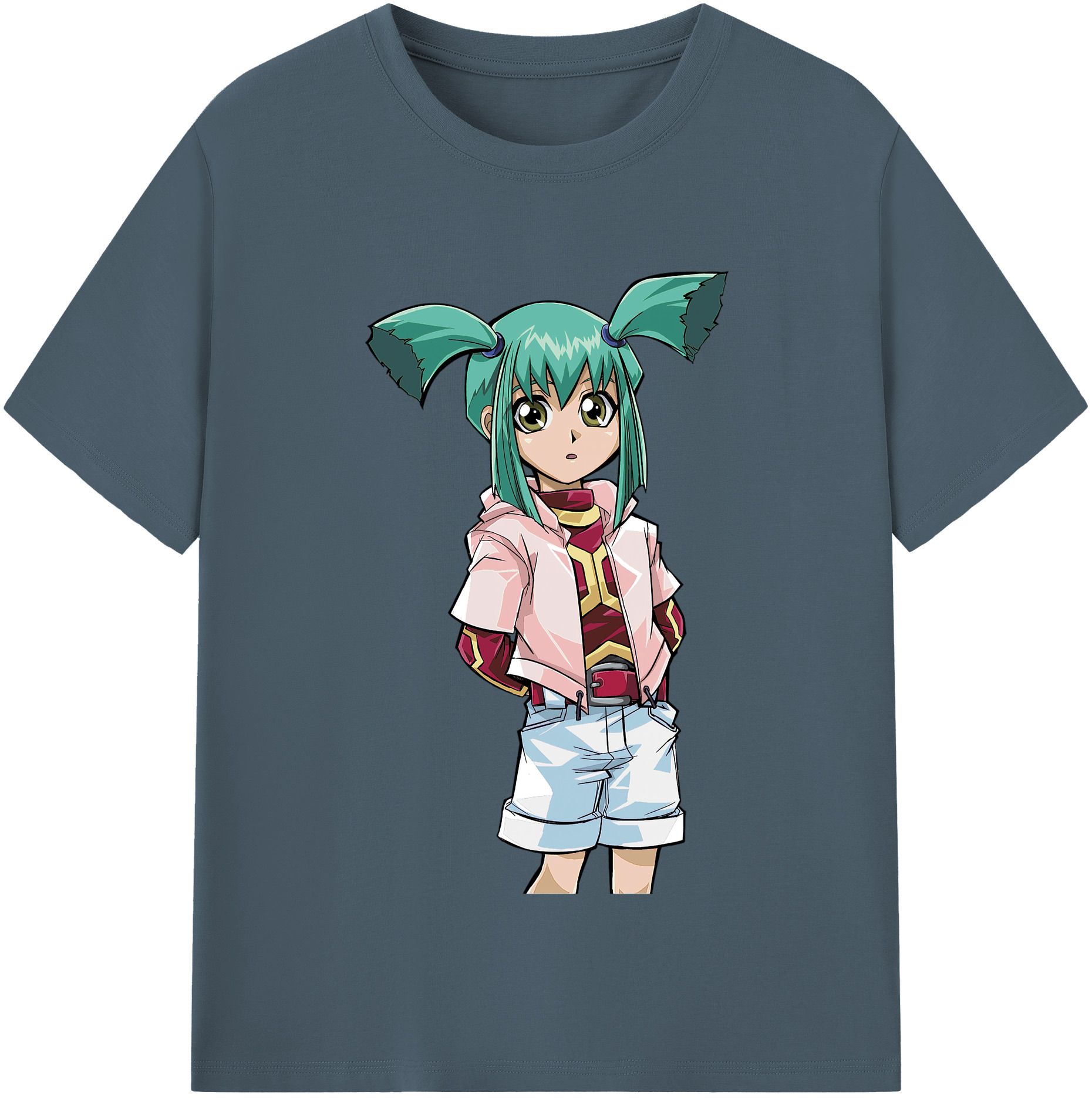 （画像用） 遊☆戯☆王 Yu-Gi-Oh! 綿100％半袖Tシャツ（フロントプリント）